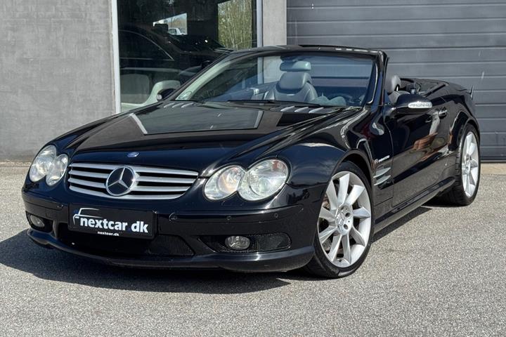 Sort Mercedes SL55 fra 2003
