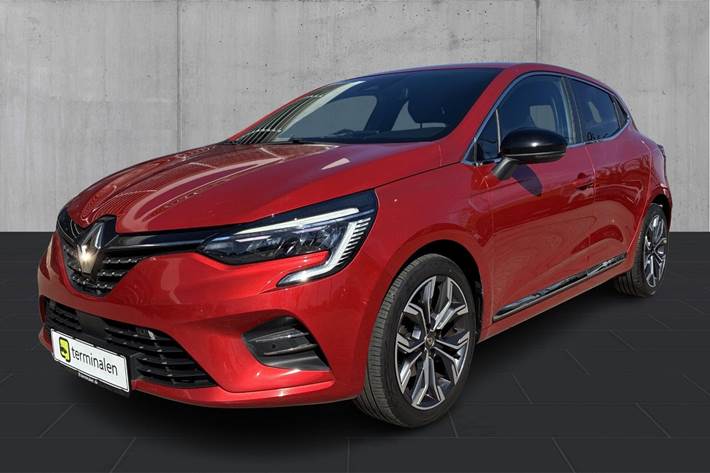 Rød Renault Clio V fra 2020
