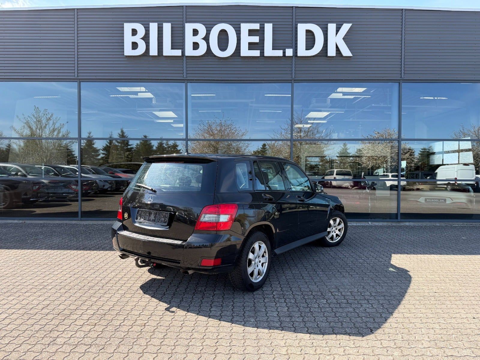 Sort Mercedes GLK220 fra 2009