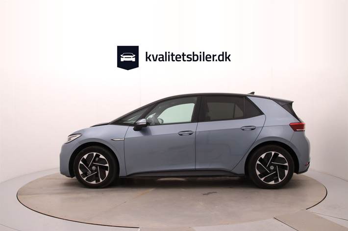 Blå VW ID.3 fra 2021
