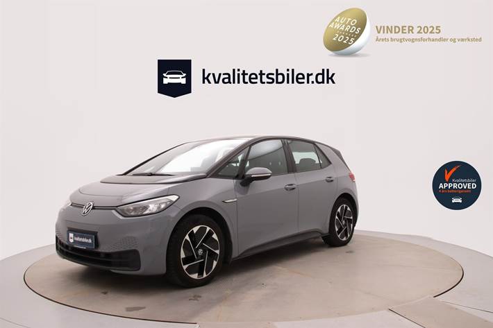 Grå VW ID.3 fra 2020
