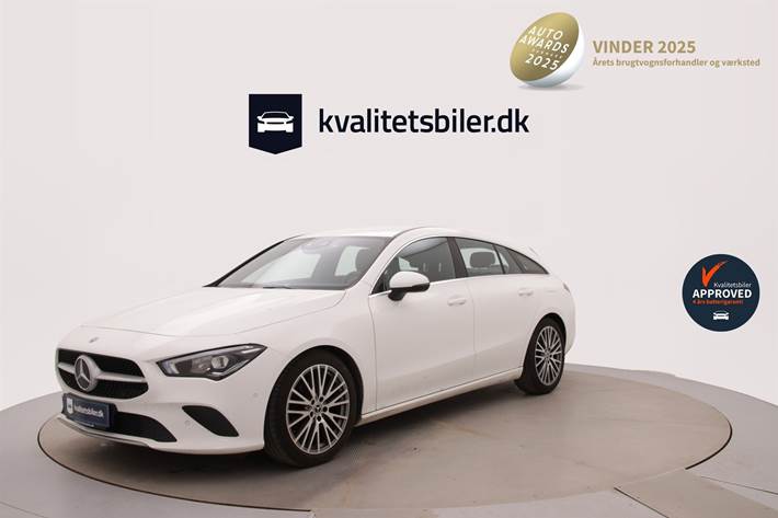 Hvid Mercedes CLA200 d fra 2019