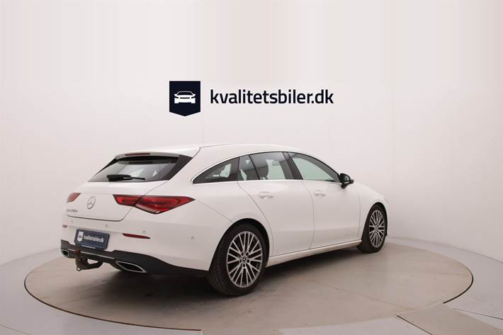 Hvid Mercedes CLA200 d fra 2019