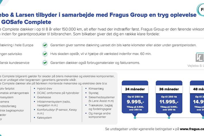 Hvid Opel Corsa fra 2024