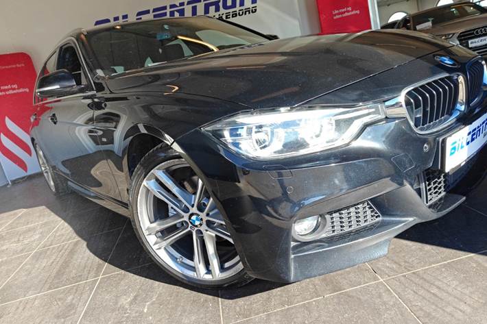 Sort BMW 320d fra 2018