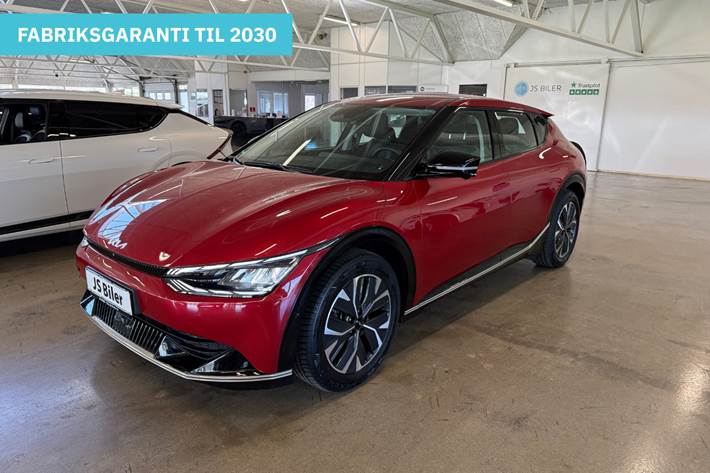 Rød Kia EV6 fra 2023