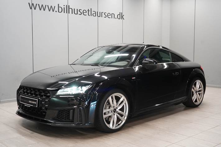 Sort Audi TT fra 2020