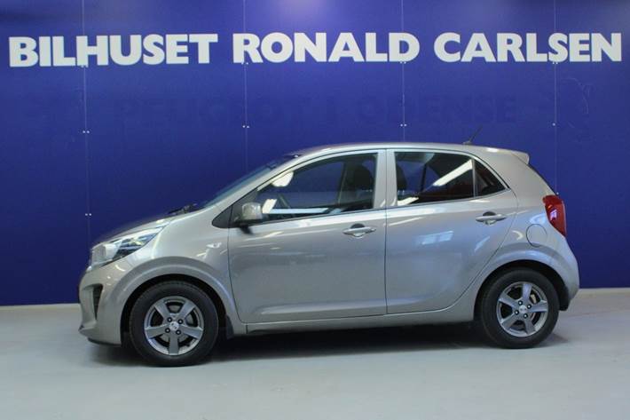 Grå Kia Picanto fra 2018