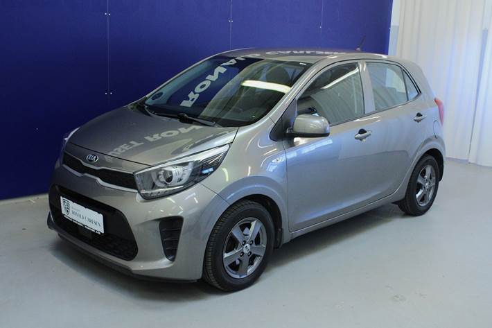 Grå Kia Picanto fra 2018