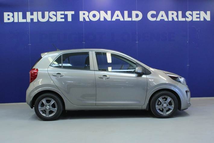 Grå Kia Picanto fra 2018