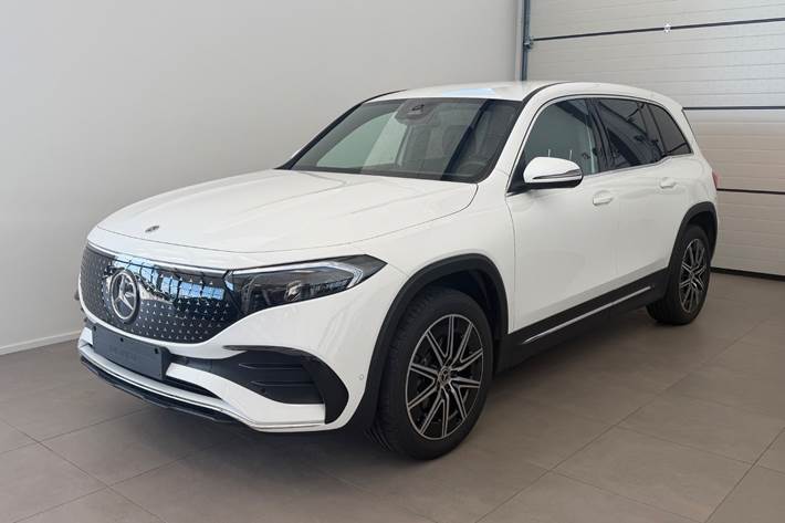 Hvid Mercedes EQB250+ fra 2026
