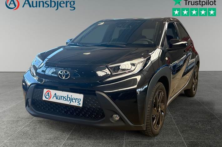 Sort Toyota Aygo X fra 2025