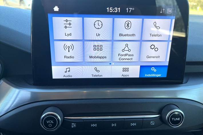 Sort Ford Focus fra 2020