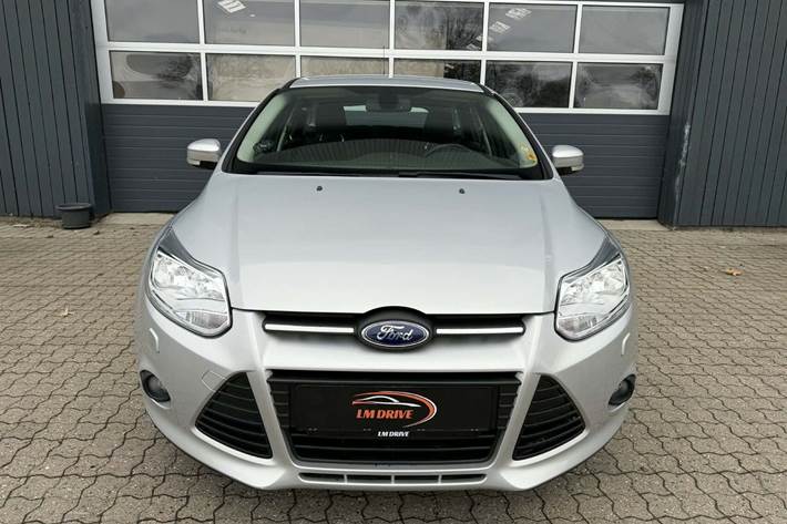 Sølv Ford Focus fra 2014