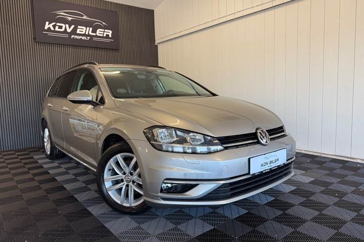 Sølv VW Golf VII fra 2018