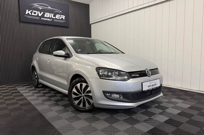 Sølv VW Polo fra 2017