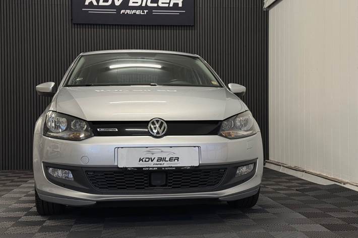 Sølv VW Polo fra 2017