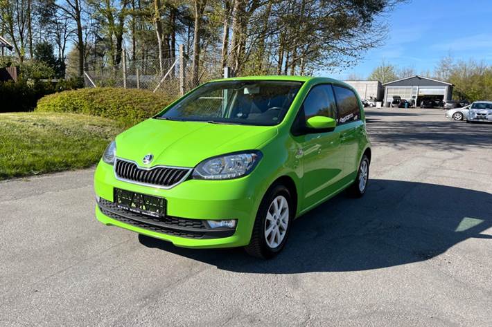 Grøn Skoda Citigo fra 2019