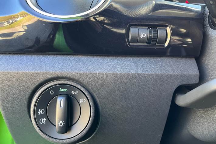 Grøn Skoda Citigo fra 2019