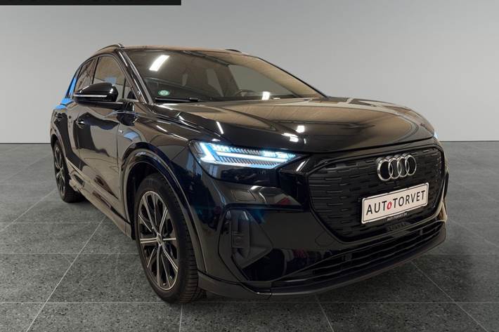 Sort Audi Q4 e-tron fra 2021