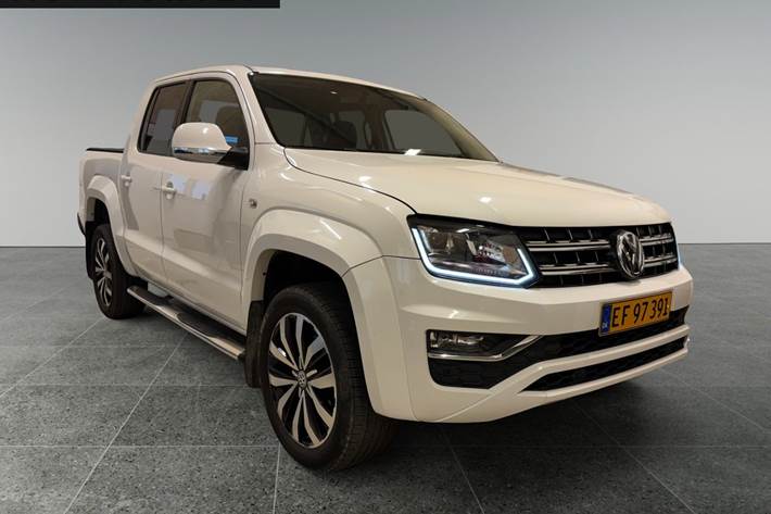 Hvid VW Amarok fra 2017