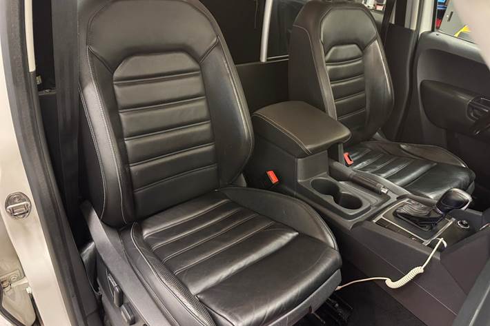 Hvid VW Amarok fra 2017