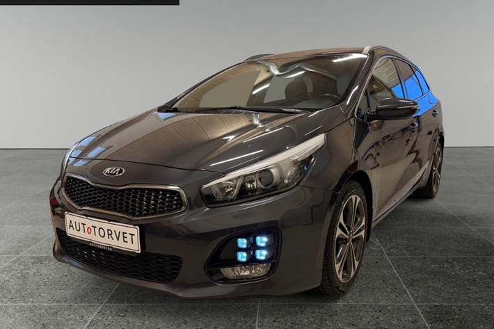 Grå Kia Ceed fra 2018