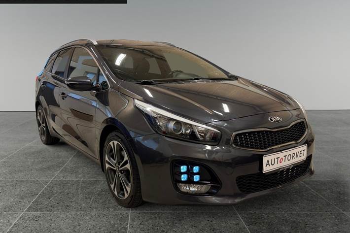 Grå Kia Ceed fra 2018