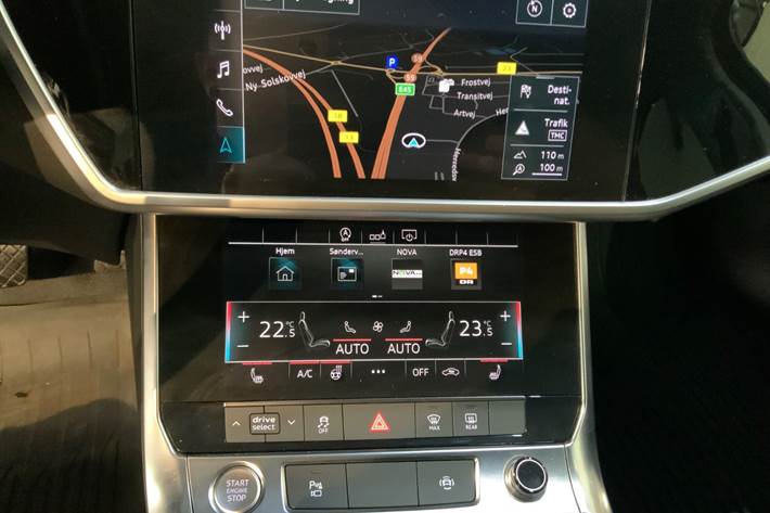 Grå Audi A6 fra 2020