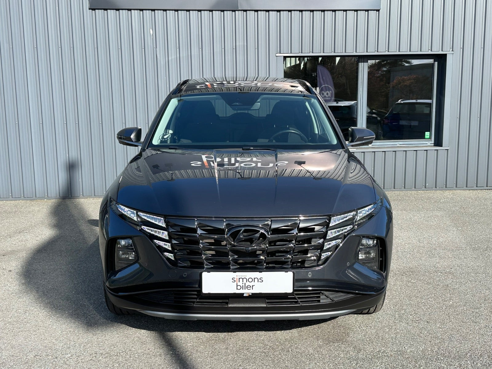 Grå Hyundai Tucson fra 2022