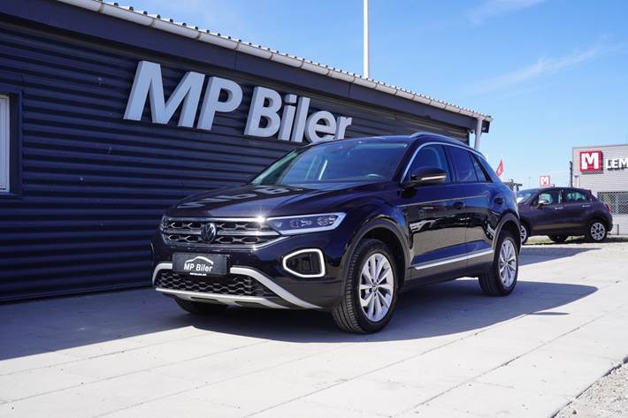Sort VW T-Roc fra 2023