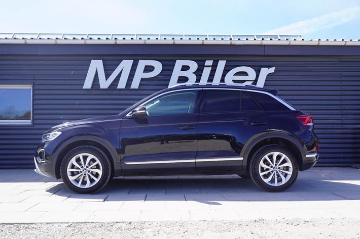 Sort VW T-Roc fra 2023