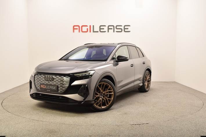 Grå Audi Q4 e-tron fra 2022