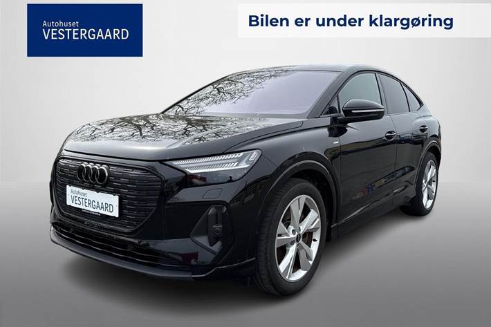 Sort Audi Q4 e-tron fra 2024