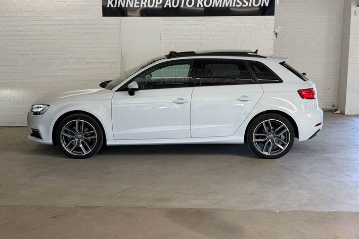 Hvid Audi A3 fra 2020