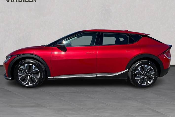 Rød Kia EV6 fra 2023