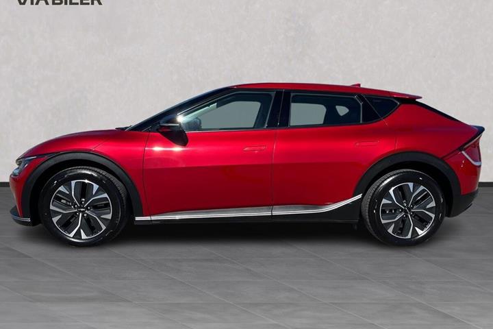 Rød Kia EV6 fra 2023