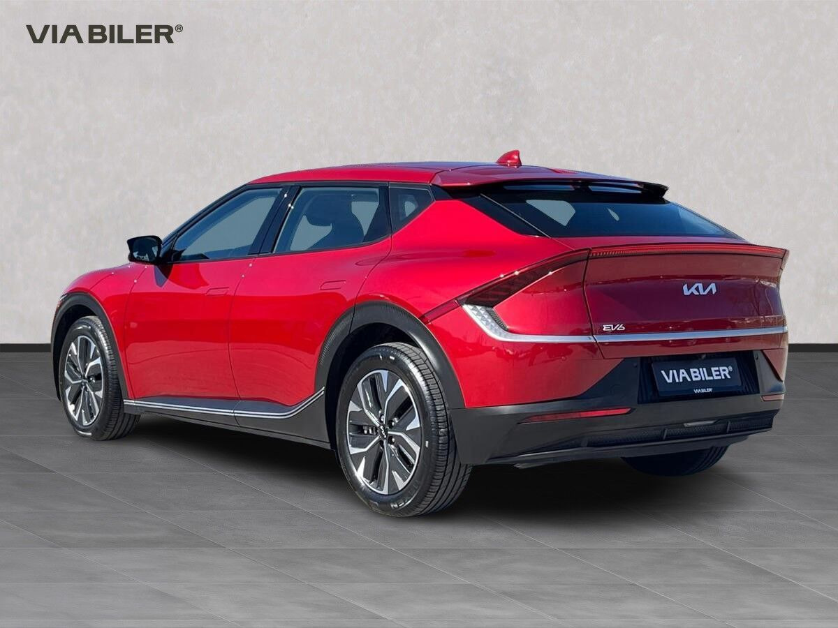 Rød Kia EV6 fra 2023