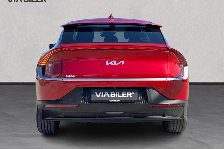 Rød Kia EV6 fra 2023