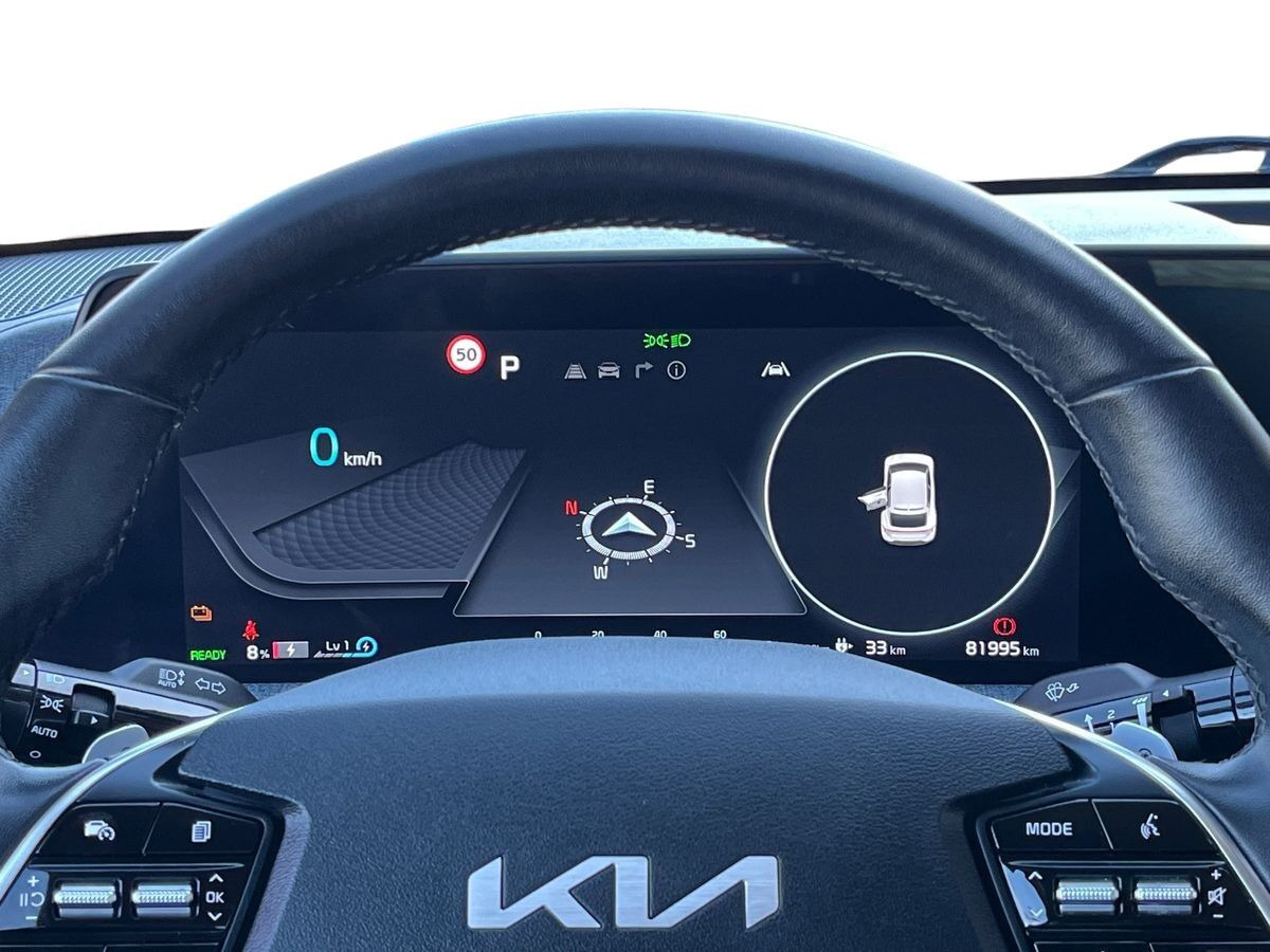 Rød Kia EV6 fra 2023