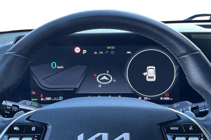 Rød Kia EV6 fra 2023