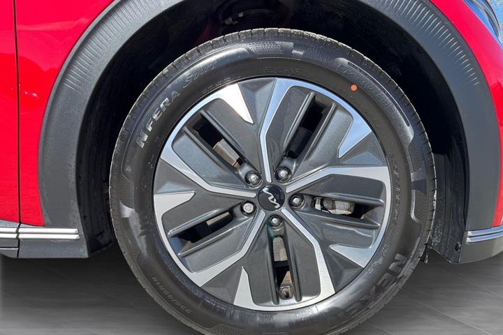 Rød Kia EV6 fra 2023