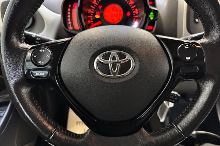 Sort Toyota Aygo fra 2018