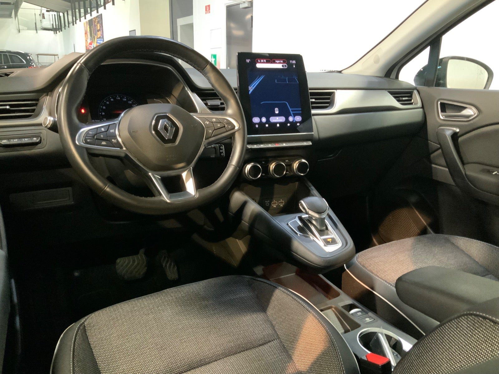 Hvid Renault Captur fra 2019