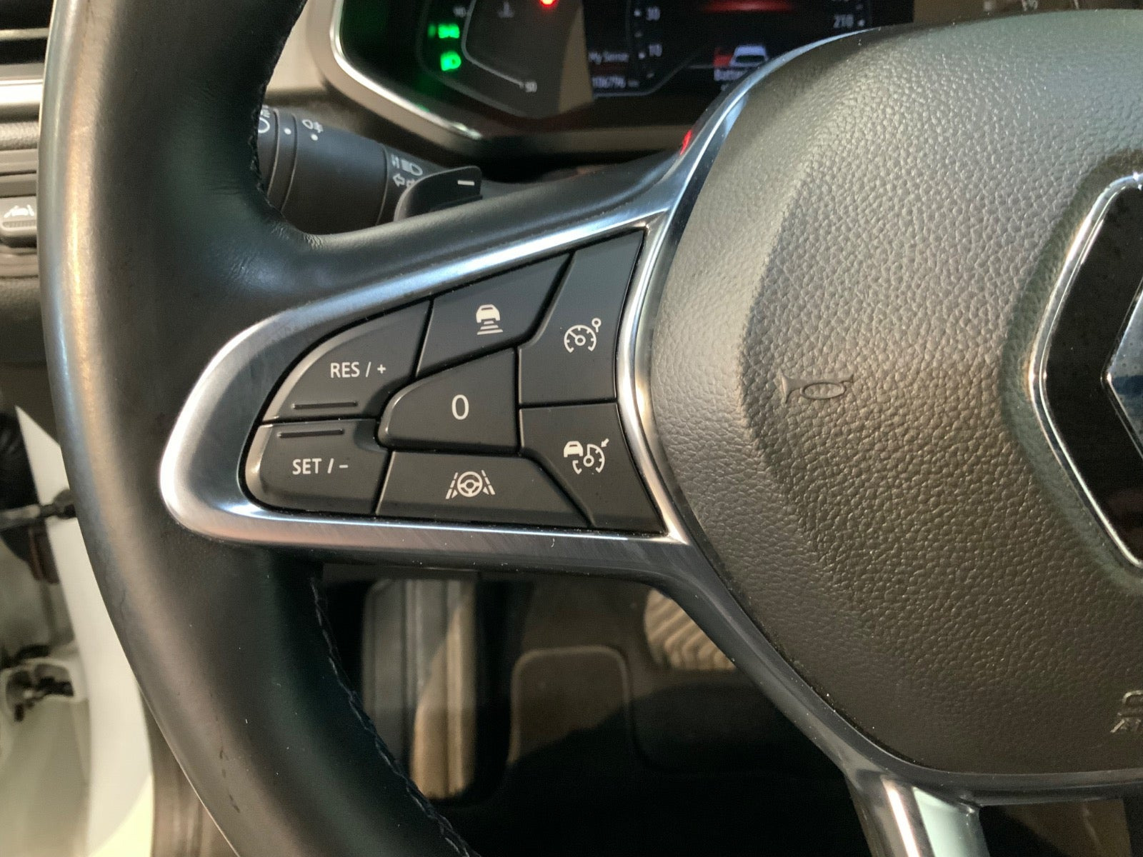 Hvid Renault Captur fra 2019