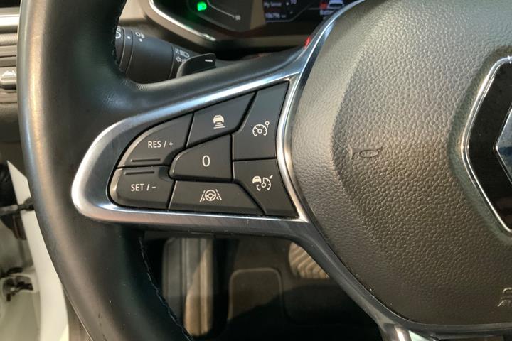 Hvid Renault Captur fra 2019