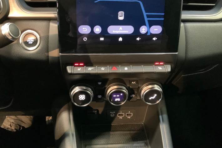 Hvid Renault Captur fra 2019