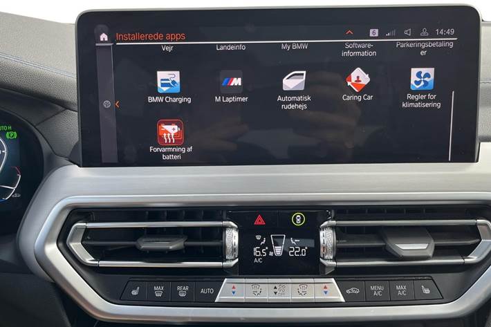 Sort BMW iX3 fra 2022