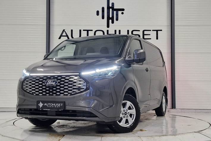 Grå Ford E-Transit Custom 320 L1 fra 2025