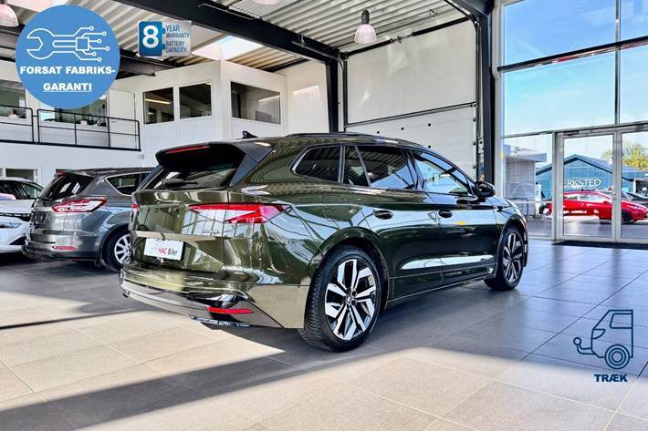 Grøn Skoda Enyaq fra 2026